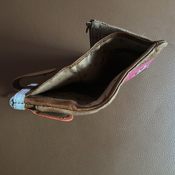 Fossil leather trifold long live vintage wallet - Picture 6 of 8